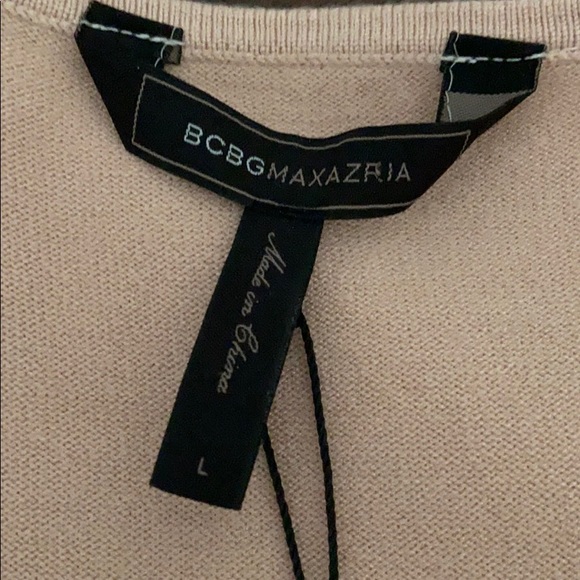 COPY - BCBGMaxazria stretch shift dress cream/tan white - Picture 6 of 9